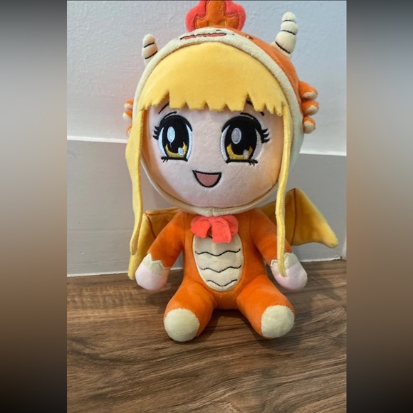 Inquisitor Master Charli Slumber Party fire dragon Plush Roblox Inquisitormaster - Picture 1 of 2